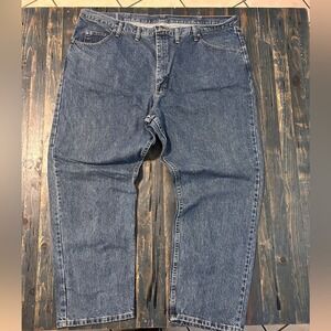 Blue Jeans Pants 44x30 Straight Leg Wrangler